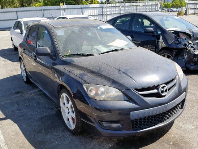 JM1BK34M571625225 - 2007 MAZDA SPEED 3 BLACK photo 1