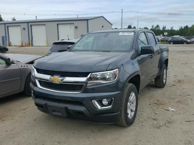 1GCGTCEN9H1280308 - 2017 CHEVROLET COLORADO L GREEN photo 2