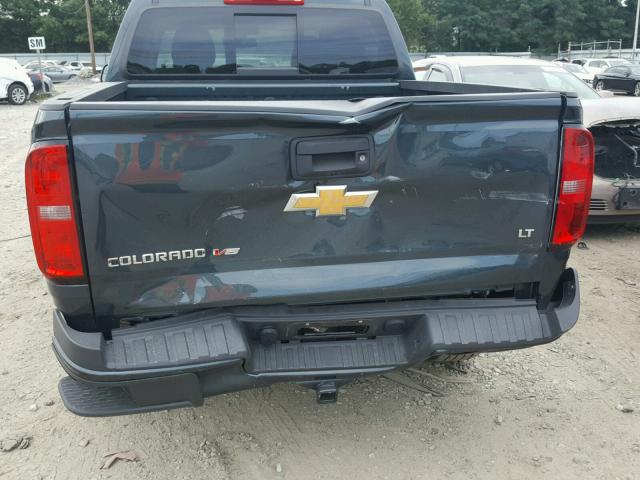 1GCGTCEN9H1280308 - 2017 CHEVROLET COLORADO L GREEN photo 9