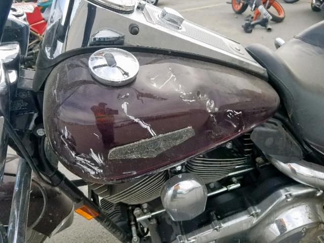 1HD1FR4137Y703712 - 2007 HARLEY-DAVIDSON FLHRCI MAROON photo 9