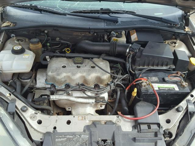 1FAFP33P93W247430 - 2003 FORD FOCUS LX GOLD photo 7
