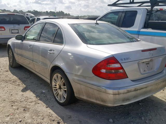 WDBUF65J13A205702 - 2003 MERCEDES-BENZ E 320 SILVER photo 3