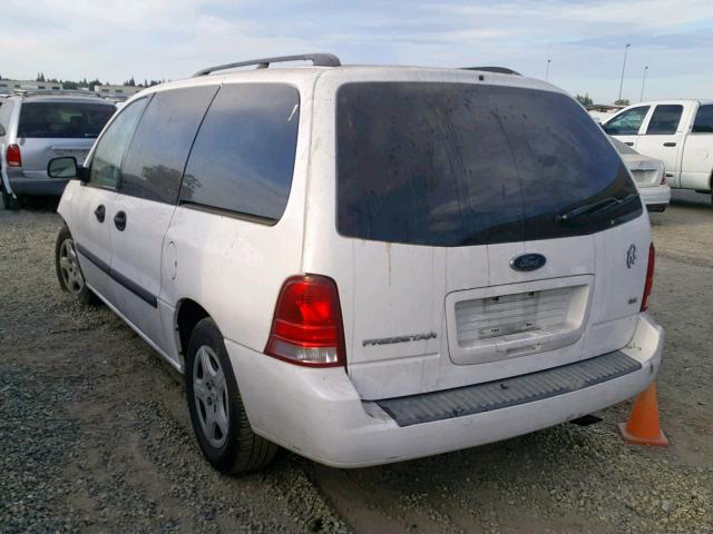 2FMZA51605BA64125 - 2005 FORD FREESTAR S WHITE photo 3