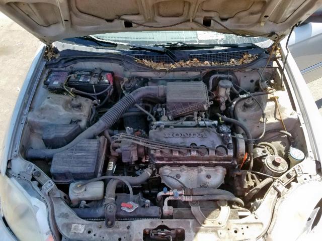 2HGEJ6619XH574447 - 1999 HONDA CIVIC BASE SILVER photo 7