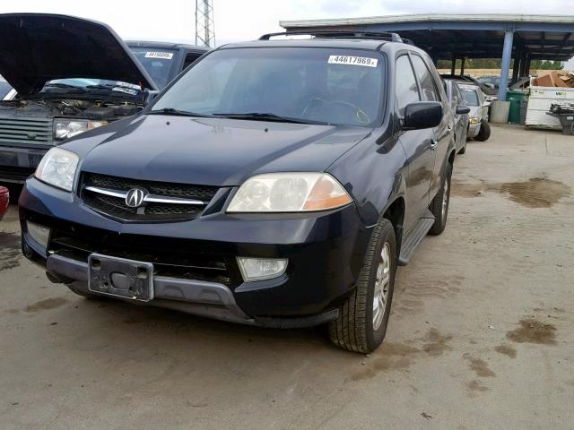 2HNYD18953H521208 - 2003 ACURA MDX TOURIN BLACK photo 2