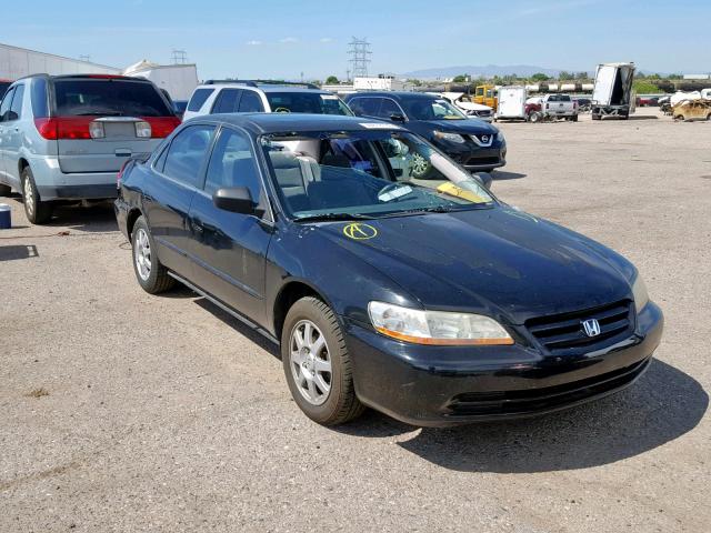 JHMCG66842C002536 - 2002 HONDA ACCORD EX BLACK photo 1