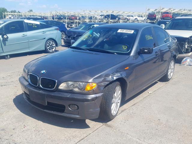 WBAEW53402PG18574 - 2002 BMW 330 XI GRAY photo 2