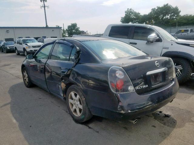 1N4BL11D26C265054 - 2006 NISSAN ALTIMA SE BLACK photo 3