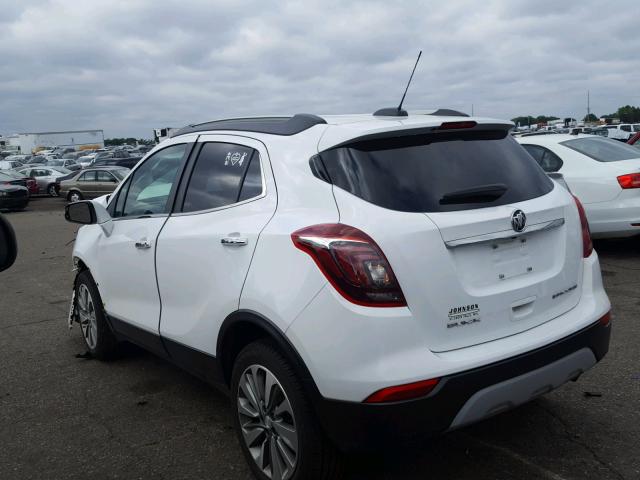 KL4CJASBXHB065656 - 2017 BUICK ENCORE PRE WHITE photo 3