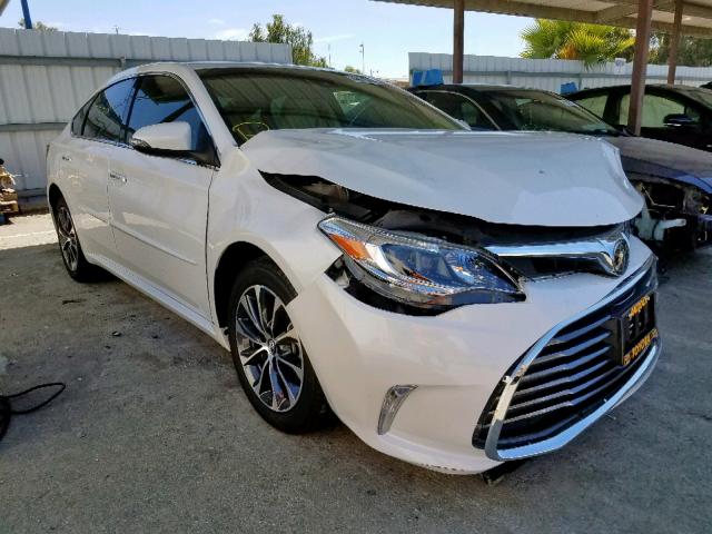 4T1BK1EB9HU261985 - 2017 TOYOTA AVALON XLE WHITE photo 1