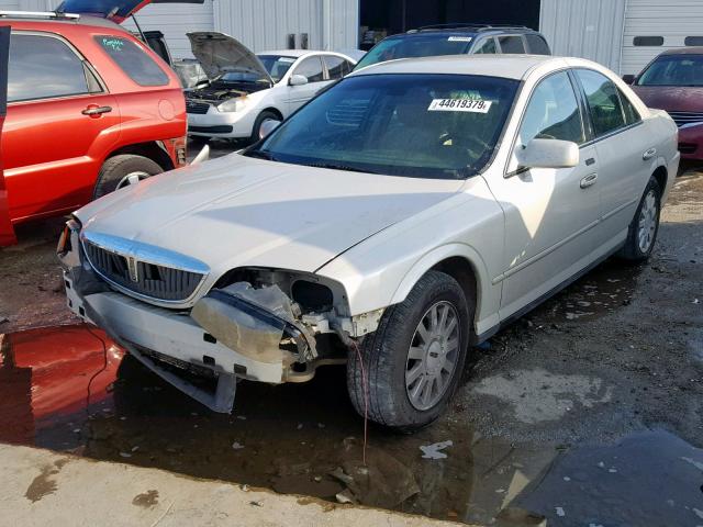 1LNHM86S95Y605038 - 2005 LINCOLN LS WHITE photo 2