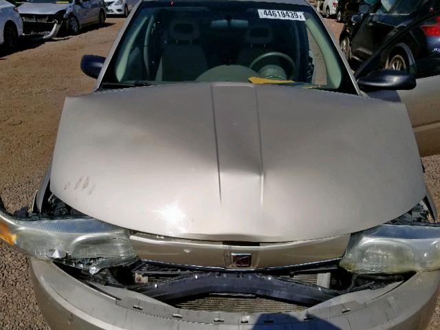 1G8AJ52F94Z218224 - 2004 SATURN ION LEVEL GOLD photo 7