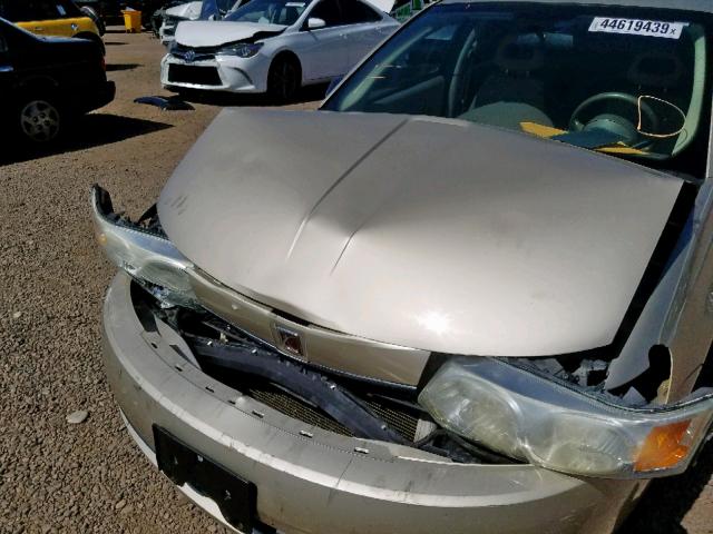 1G8AJ52F94Z218224 - 2004 SATURN ION LEVEL GOLD photo 9