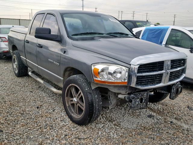 1D7HA18N66S668264 - 2006 DODGE RAM 1500 S CHARCOAL photo 1