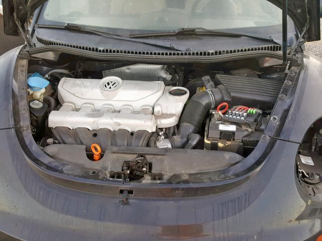 3VWRG31Y49M406881 - 2009 VOLKSWAGEN NEW BEETLE Schwarz Foto 7