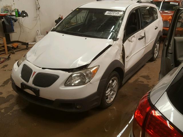 5Y2SL65898Z415214 - 2008 PONTIAC VIBE SILVER photo 2