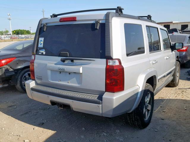 1J8HG48N16C281781 - 2006 JEEP COMMANDER 银色 照片 4