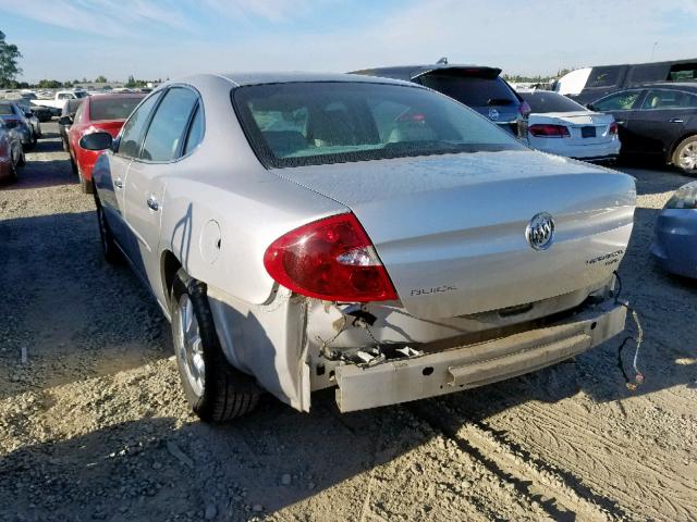 2G4WD532251349791 - 2005 BUICK LACROSSE C SILVER photo 3