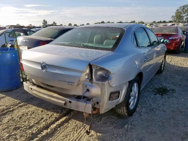 2G4WD532251349791 - 2005 BUICK LACROSSE C SILVER photo 4