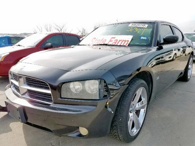 2B3KA33V19H508289 - 2009 DODGE CHARGER SX BLACK photo 2