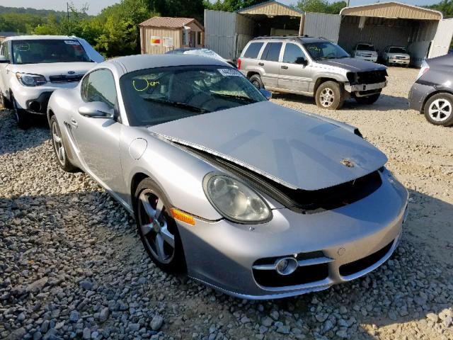 WP0AB29826U784296 - 2006 PORSCHE CAYMAN S SILVER photo 1