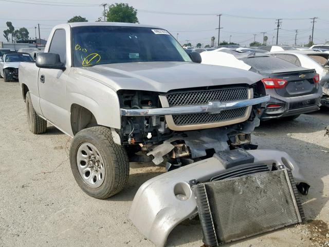 1GCEC14V95Z264295 - 2005 CHEVROLET SILVERADO GOLD photo 1