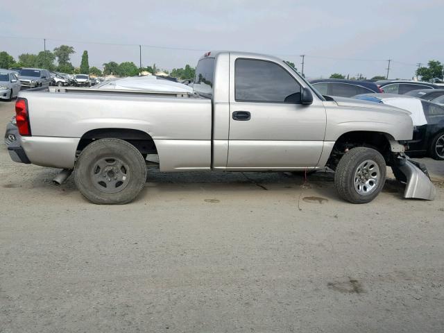 1GCEC14V95Z264295 - 2005 CHEVROLET SILVERADO GOLD photo 10