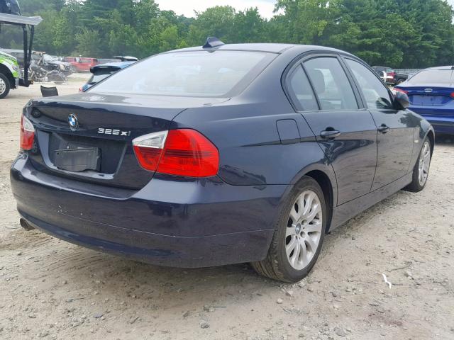 WBAVD13576KV07382 - 2006 BMW 325 XI BLACK photo 4