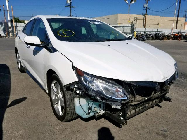 1G1RC6S57JU150622 - 2018 CHEVROLET VOLT LT WHITE photo 1