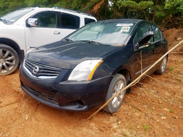 3N1AB6AP4BL675906 - 2011 NISSAN SENTRA 2.0 BLACK photo 2