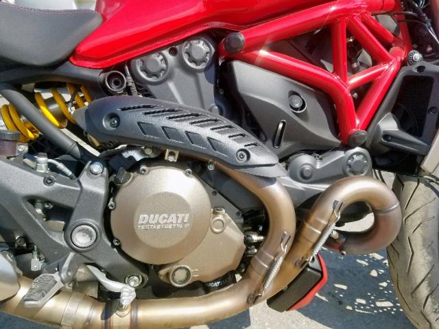 ZDM1RBSV8GB018649 - 2016 DUCATI MONSTER 12 RED photo 7