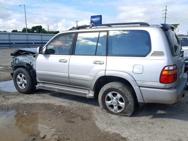 JTEHT05J122027464 - 2002 TOYOTA LAND CRUIS SILVER photo 9