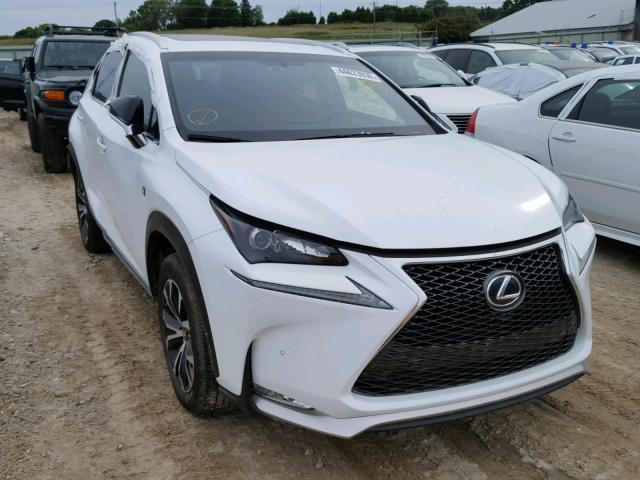 JTJBARBZ6G2081944 - 2016 LEXUS NX 200T WHITE photo 1