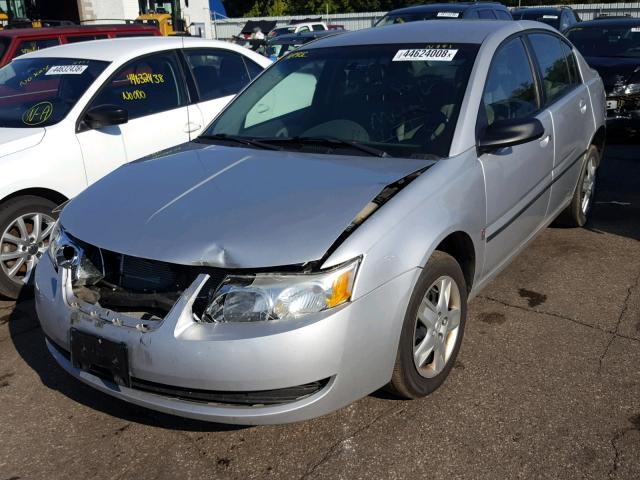 1G8AJ55F47Z195158 - 2007 SATURN ION LEVEL SILVER photo 2