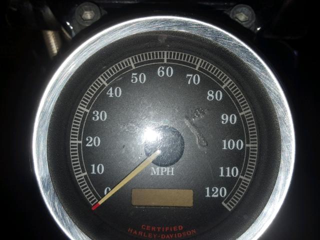 1HD1CGP111K126066 - 2001 HARLEY-DAVIDSON XL1200 C BLACK photo 8