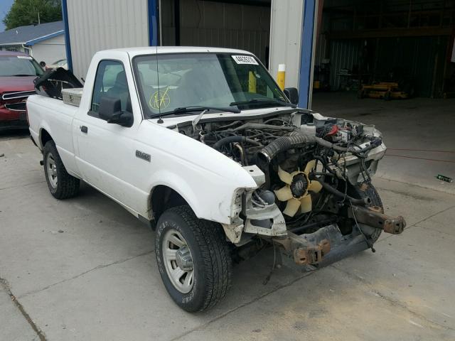 1FTYR10D47PA26975 - 2007 FORD RANGER WHITE photo 1