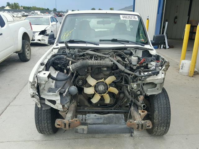 1FTYR10D47PA26975 - 2007 FORD RANGER WHITE photo 9