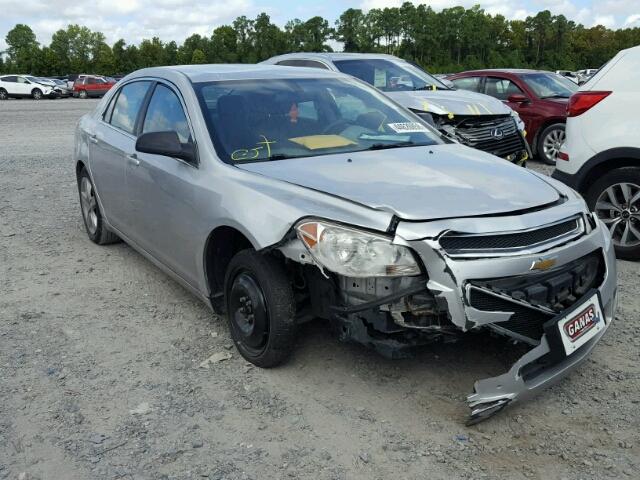 1G1ZA5E05AF191531 - 2010 CHEVROLET MALIBU LS SILVER photo 1
