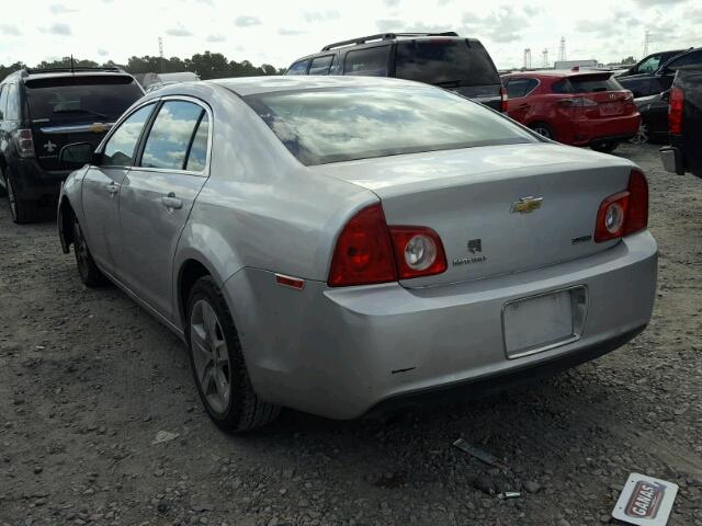 1G1ZA5E05AF191531 - 2010 CHEVROLET MALIBU LS SILVER photo 3