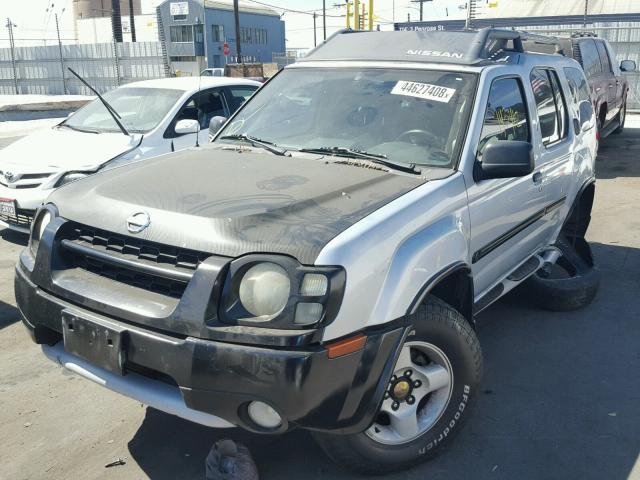 5N1MD28T62C550090 - 2002 NISSAN XTERRA SE SILVER photo 2