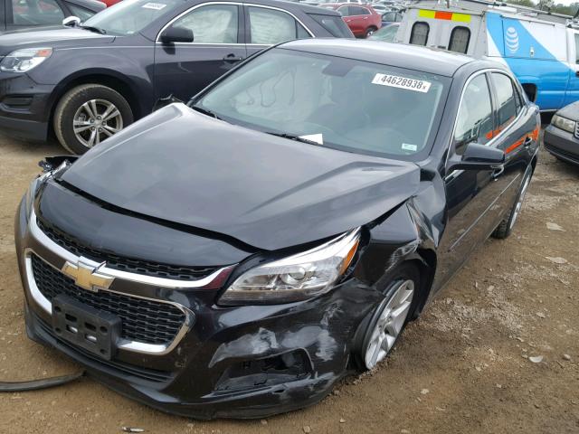 1G11C5SLXEF240041 - 2014 CHEVROLET MALIBU 1LT 黑色 照片 2