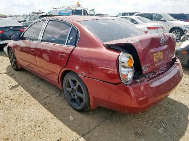 1N4BL11D14C167467 - 2004 NISSAN ALTIMA SE MAROON photo 3