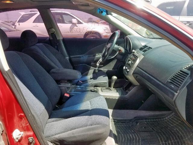 1N4BL11D14C167467 - 2004 NISSAN ALTIMA SE MAROON photo 5