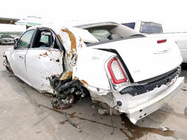 2C3CCAKG2JH268800 - 2018 CHRYSLER 300 LIMITE WHITE photo 3