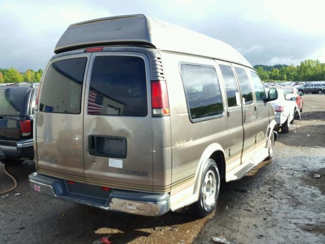 1GBFG15R5Y1106425 - 2000 CHEVROLET EXPRESS G1 BROWN photo 4