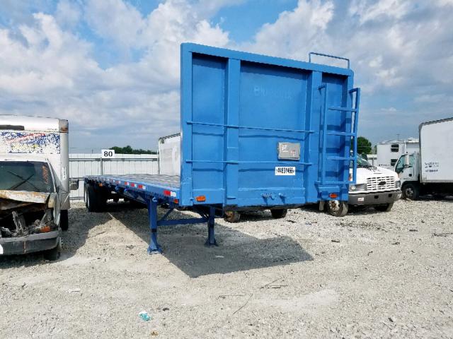 1UYFS245XHA657711 - 1987 UTILITY TRAILER Mavi foto 1
