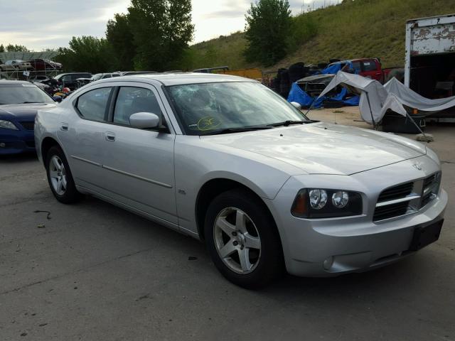 2B3CA3CV0AH243695 - 2010 DODGE CHARGER SX SILVER photo 1