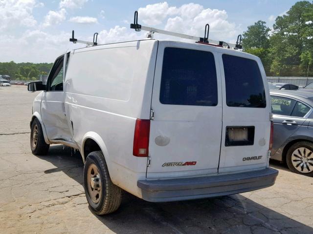 1GCDL19X94B103894 - 2004 CHEVROLET ASTRO WHITE photo 3