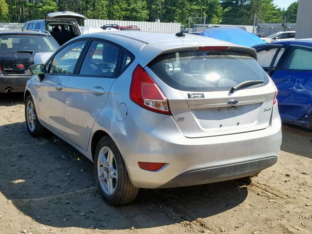 3FADP4EJ6JM124087 - 2018 FORD FIESTA SE SILVER photo 3