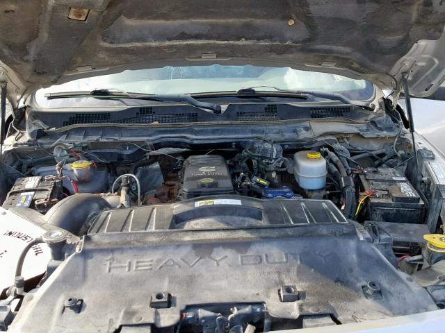 3C63D3HL2CG322518 - 2012 DODGE RAM 3500 S GRAY photo 7